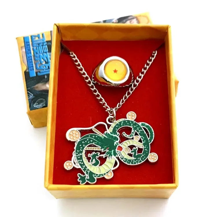 Pack Bague Collier Dbz 1 Étoiles
